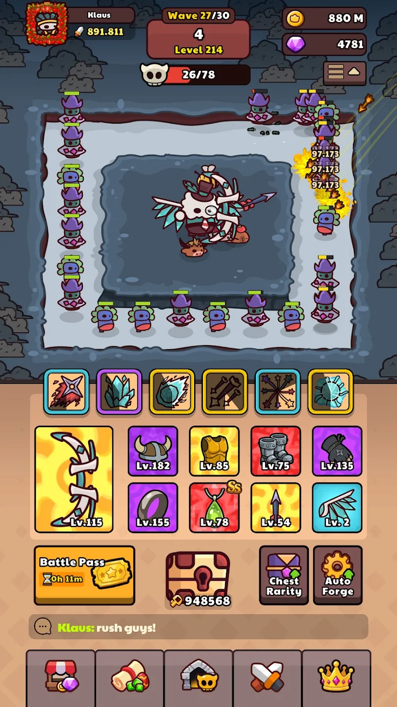 Smith Legend: Idle Rpg TD 截图 8