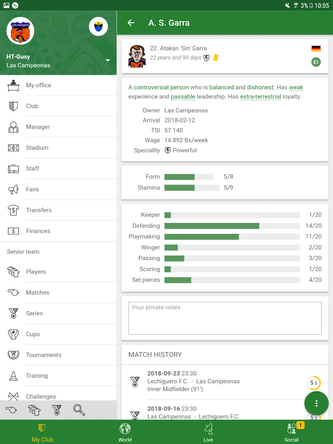 Hattrick Football Manager Game 截图 11