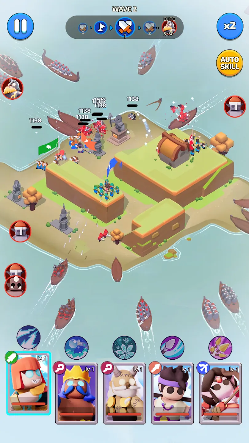 North War 2：3D 岛屿防御 截图 6