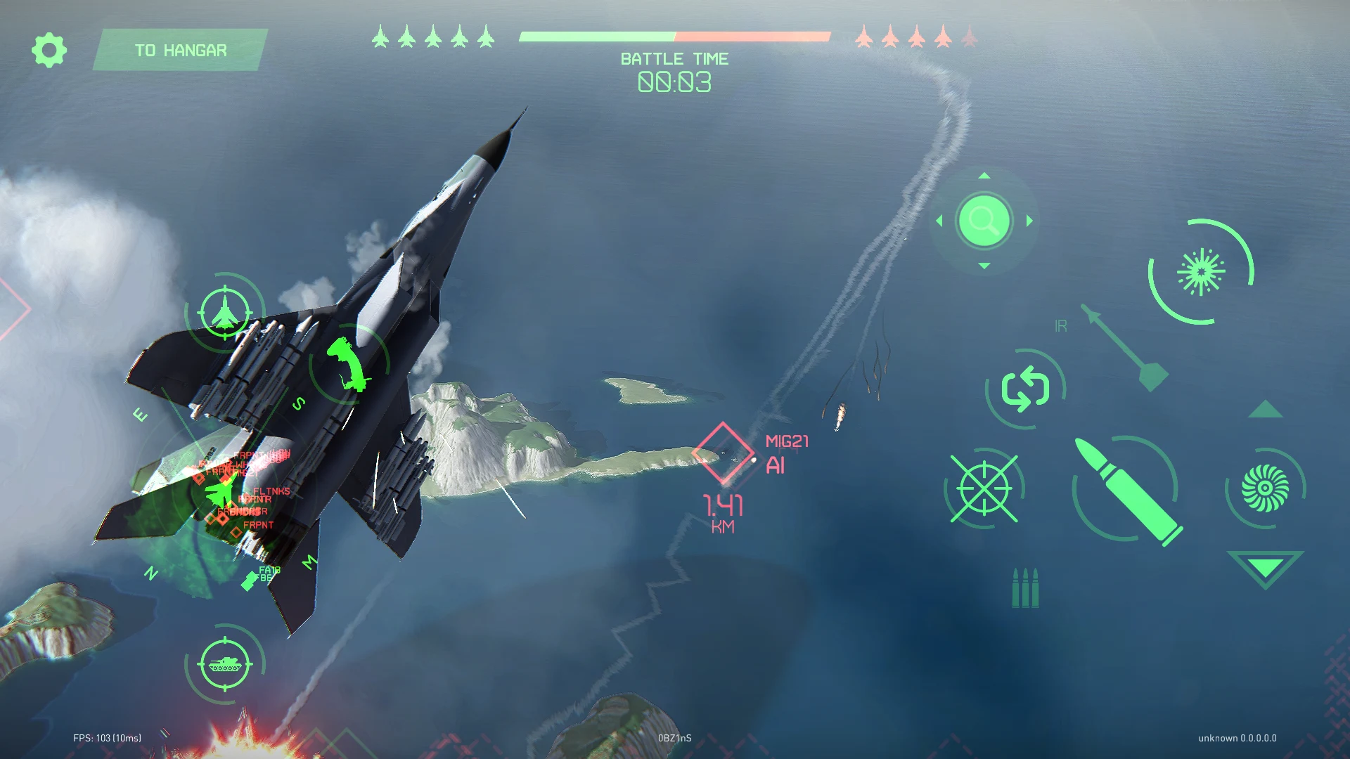 Modern Jet Fighters Online 截图 4
