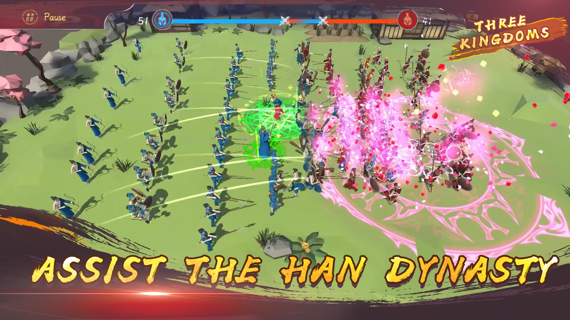 Kingdoms Battle Simulator 截图 1
