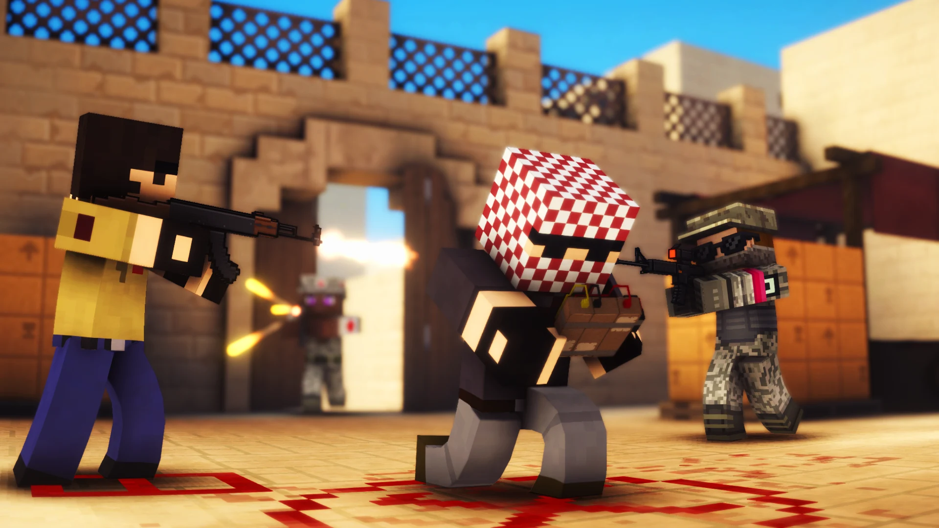 Pixel Strike 3D - FPS Gun Game 截图 1