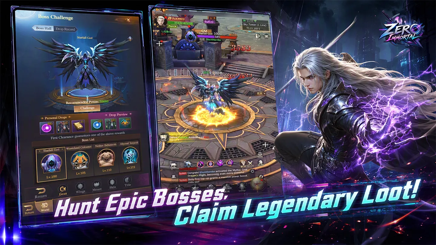 Zero Immortal 截图 4