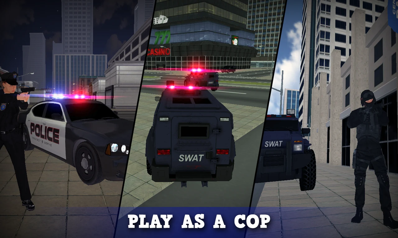 Justice Rivals 3 Cops&Robbers 截图 1