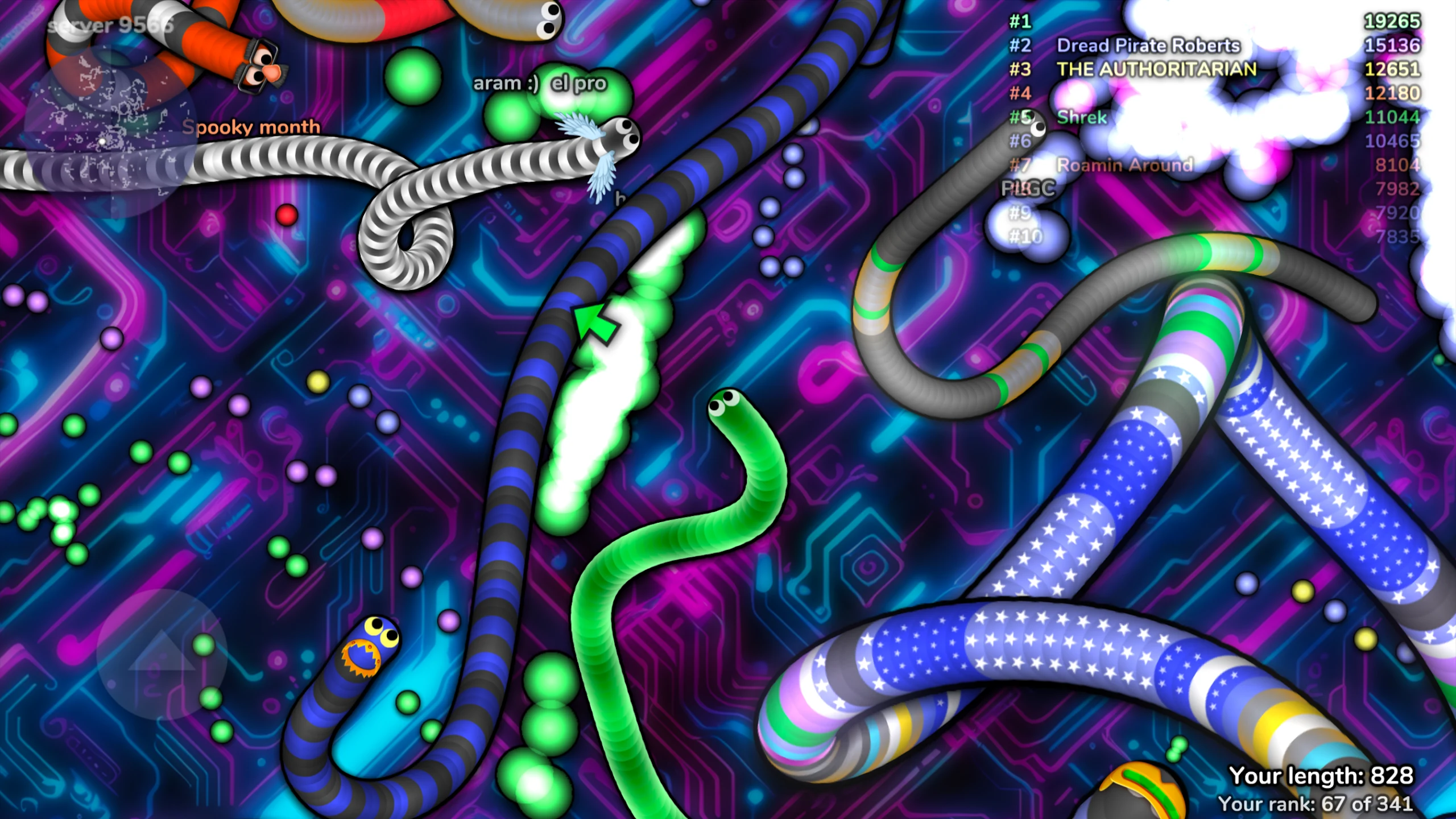 slither.io 截图 8