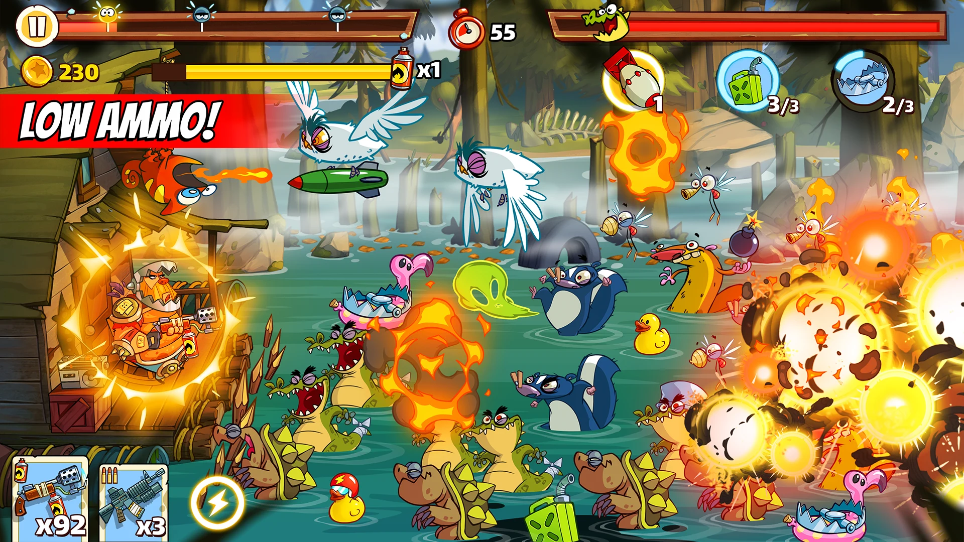 Swamp Attack 2 截图 1