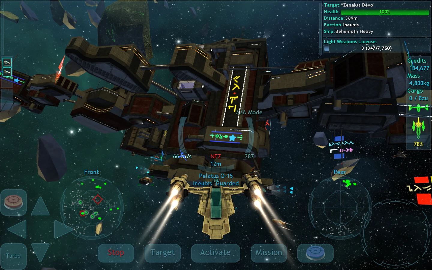 Vendetta Online (3D Space MMO) 截图 7