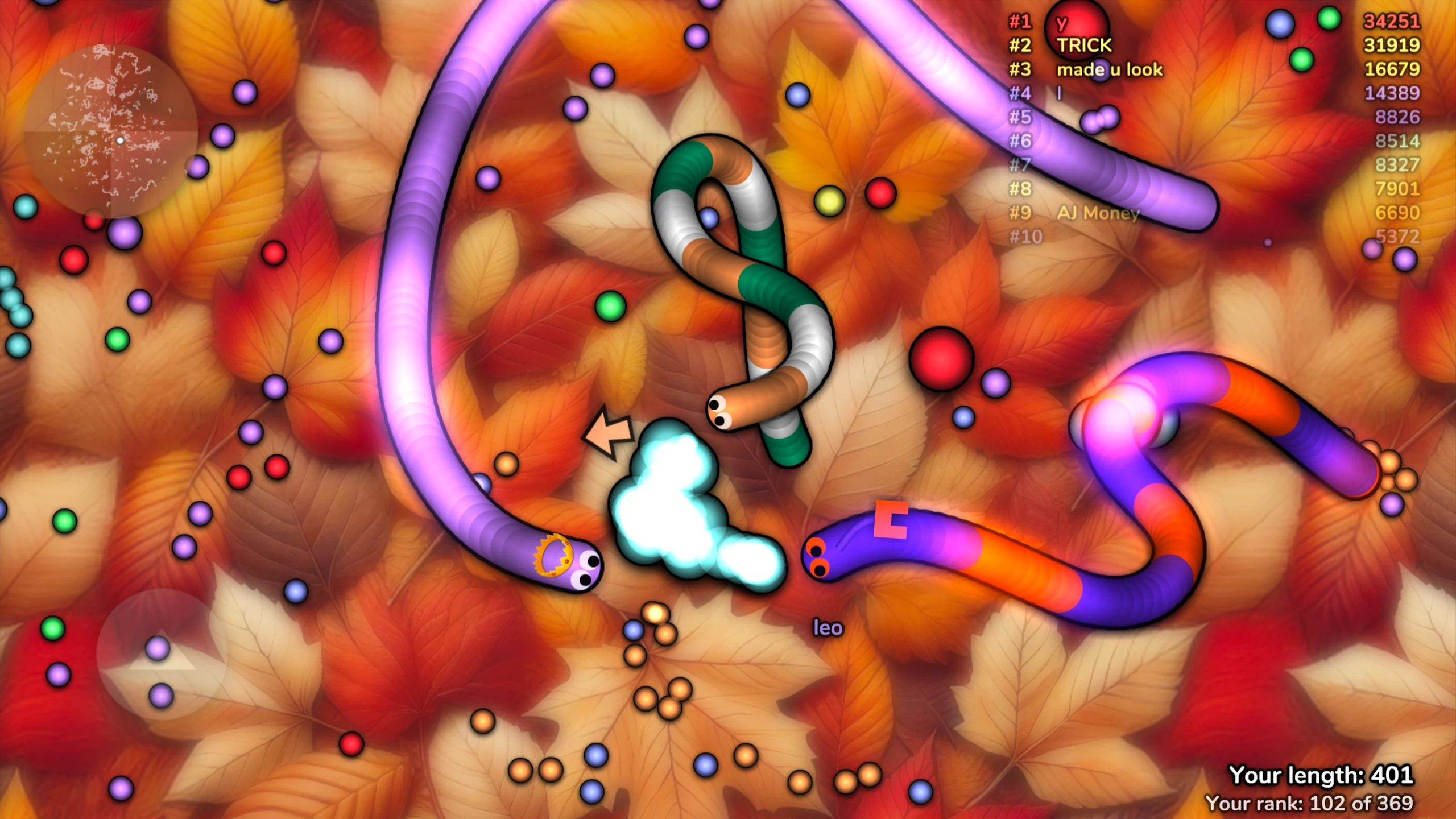 slither.io 截图 6