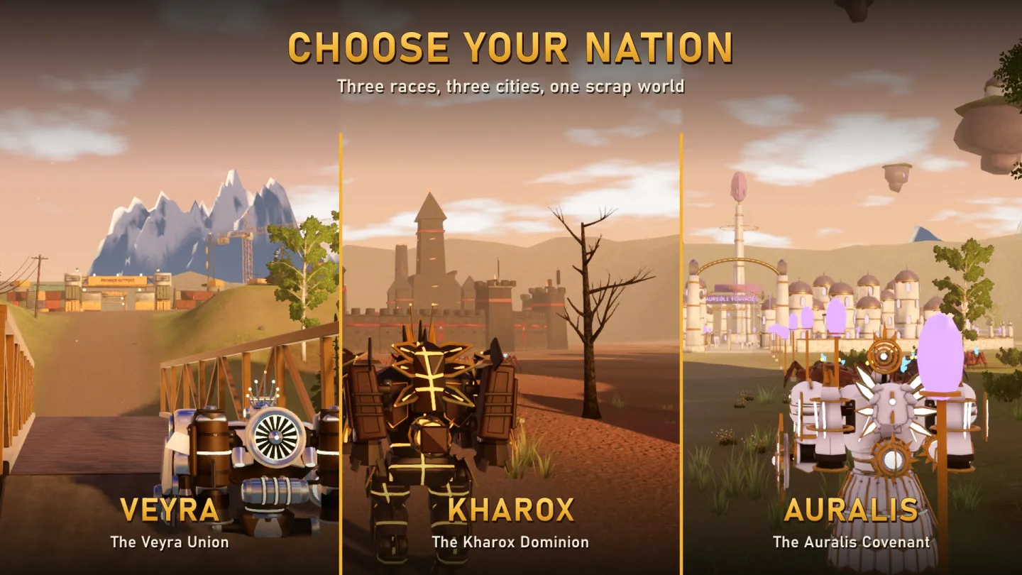 Mekaro: Open World Mech RPG 截图 3