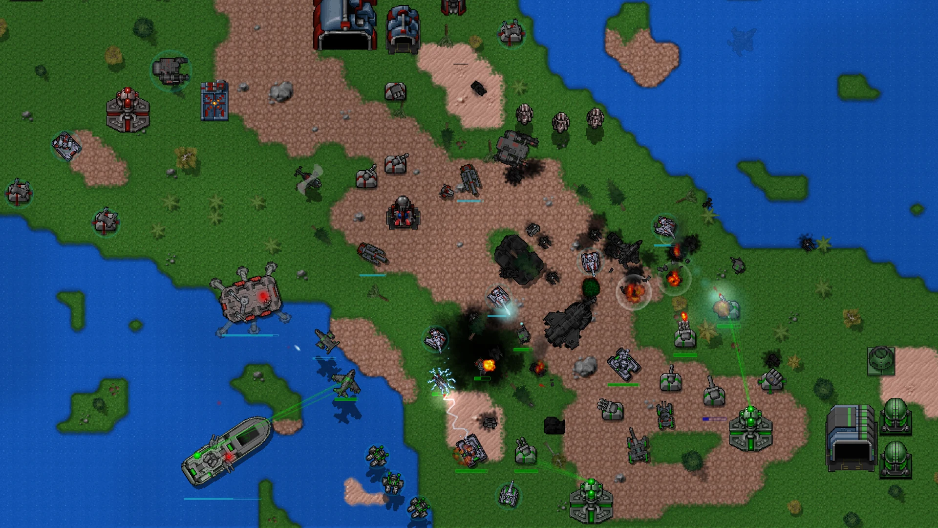 Rusted Warfare - Demo 截图 1