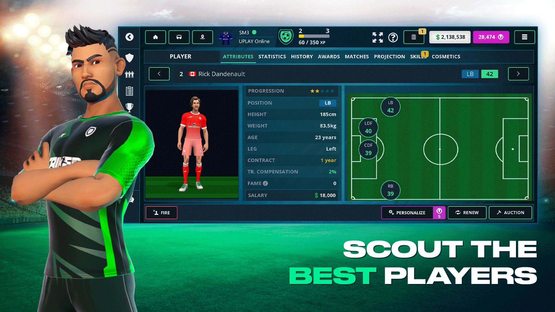 Striker Manager 3 截图 4