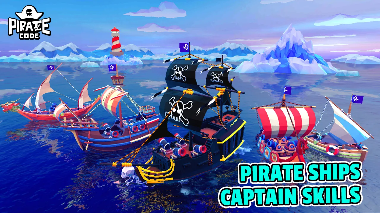 Pirate Code - PVP Sea Battles 截图 4