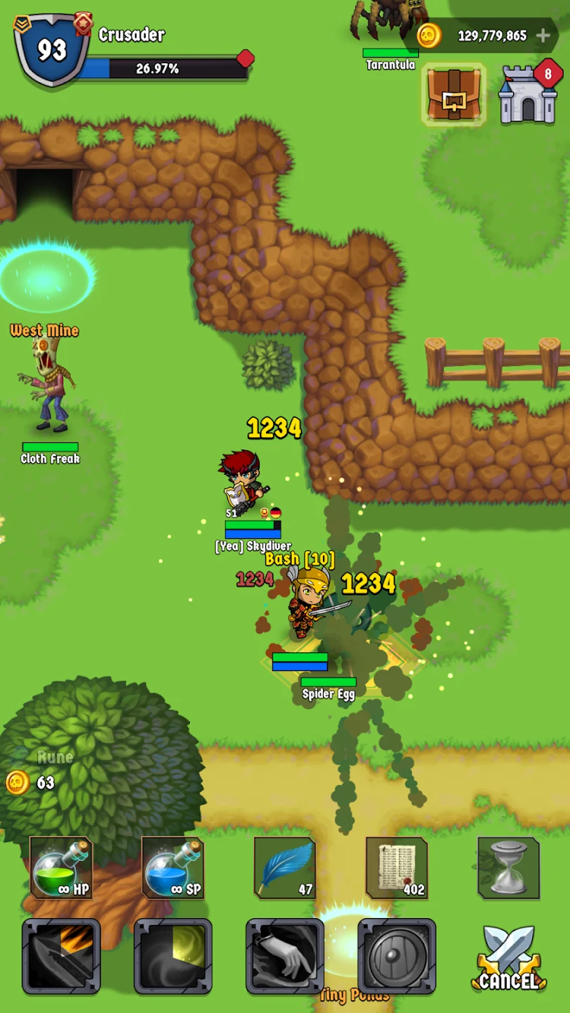 Walking Hero – 放置战斗 RPG 截图 6