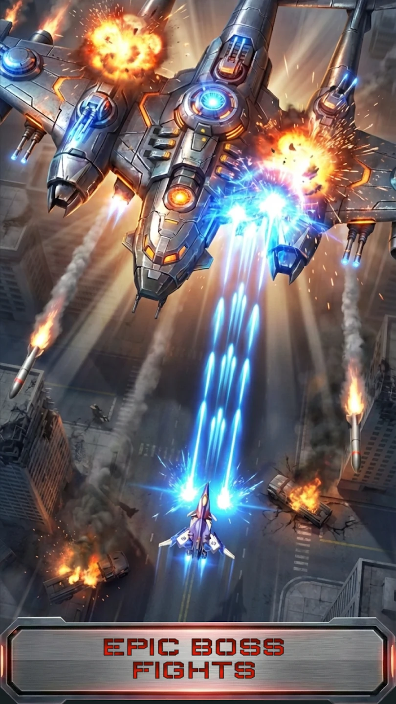 Red Hunt: Air combat shooting 截图 1