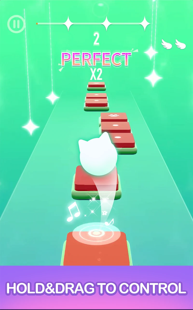 Dancing Cats: 猫咪梦幻钢琴块音乐游戏 截图 6