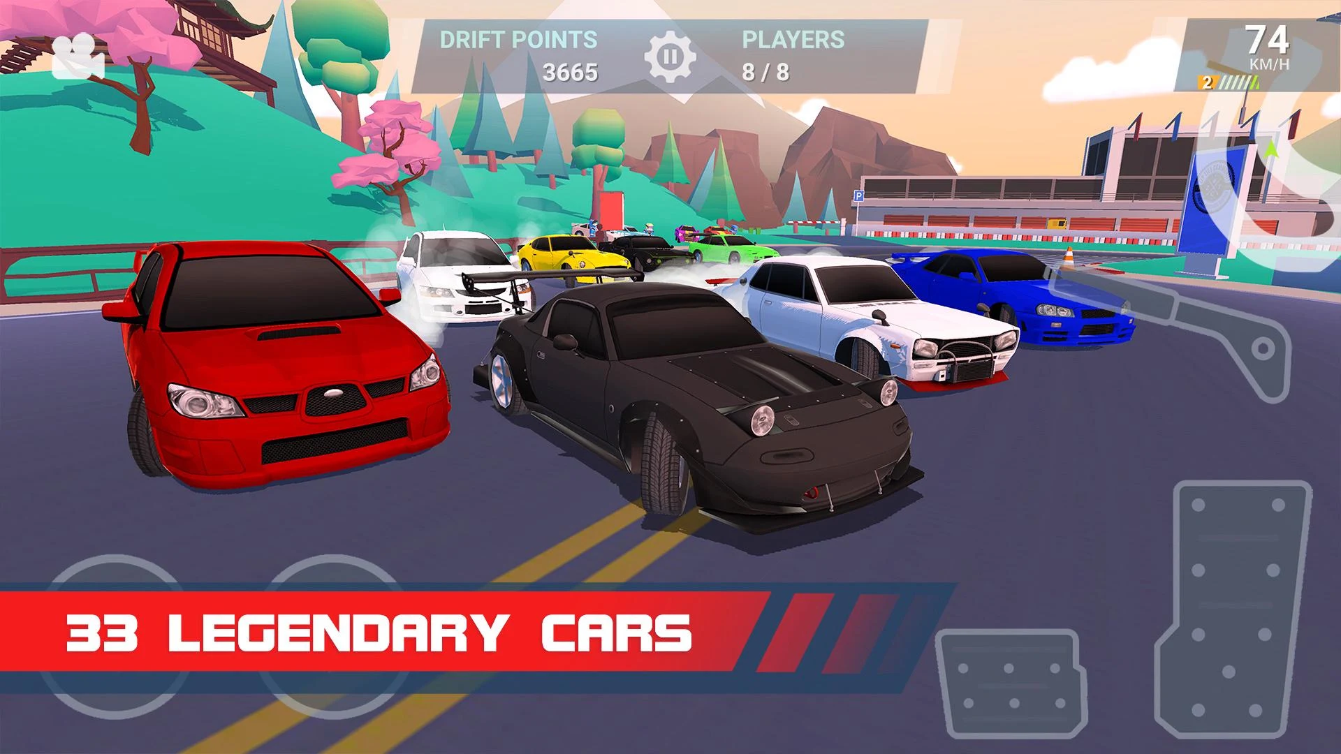 Drift Clash Online Racing 截图 4