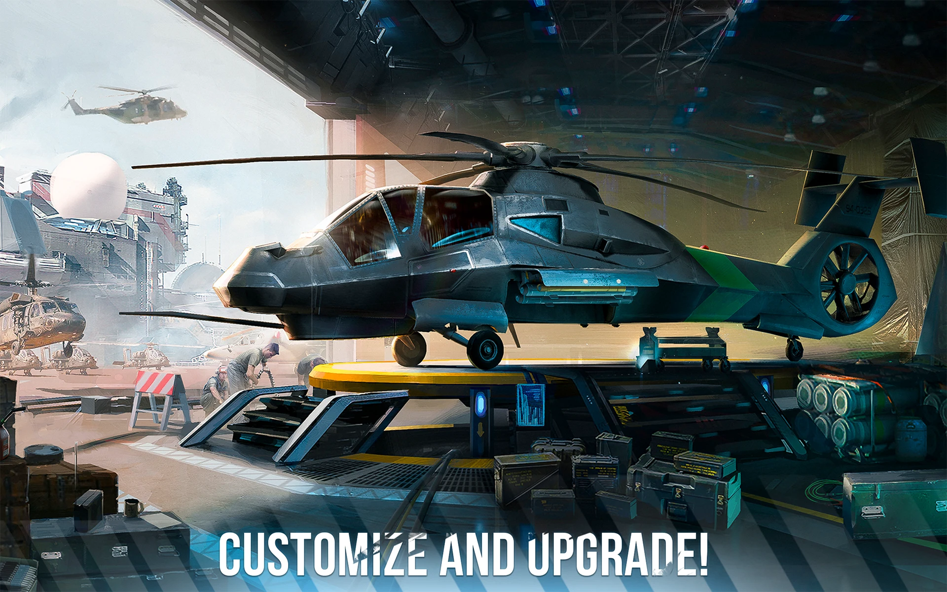 Modern War Choppers: Shooter 截图 11