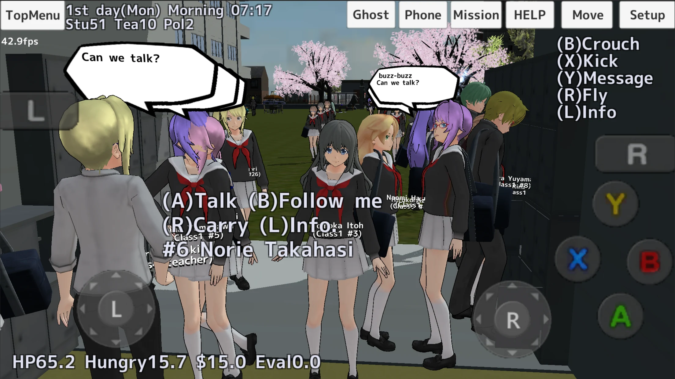 School Girls Simulator 截图 1