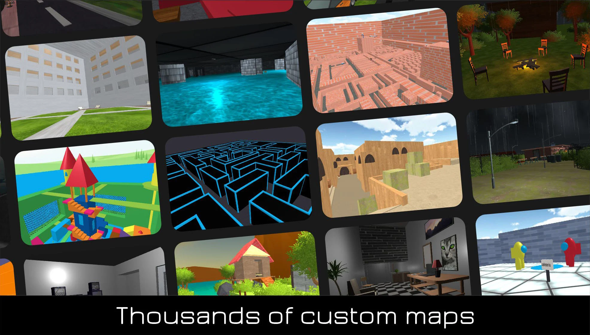 Nextbots Online: Sandbox 截图 2