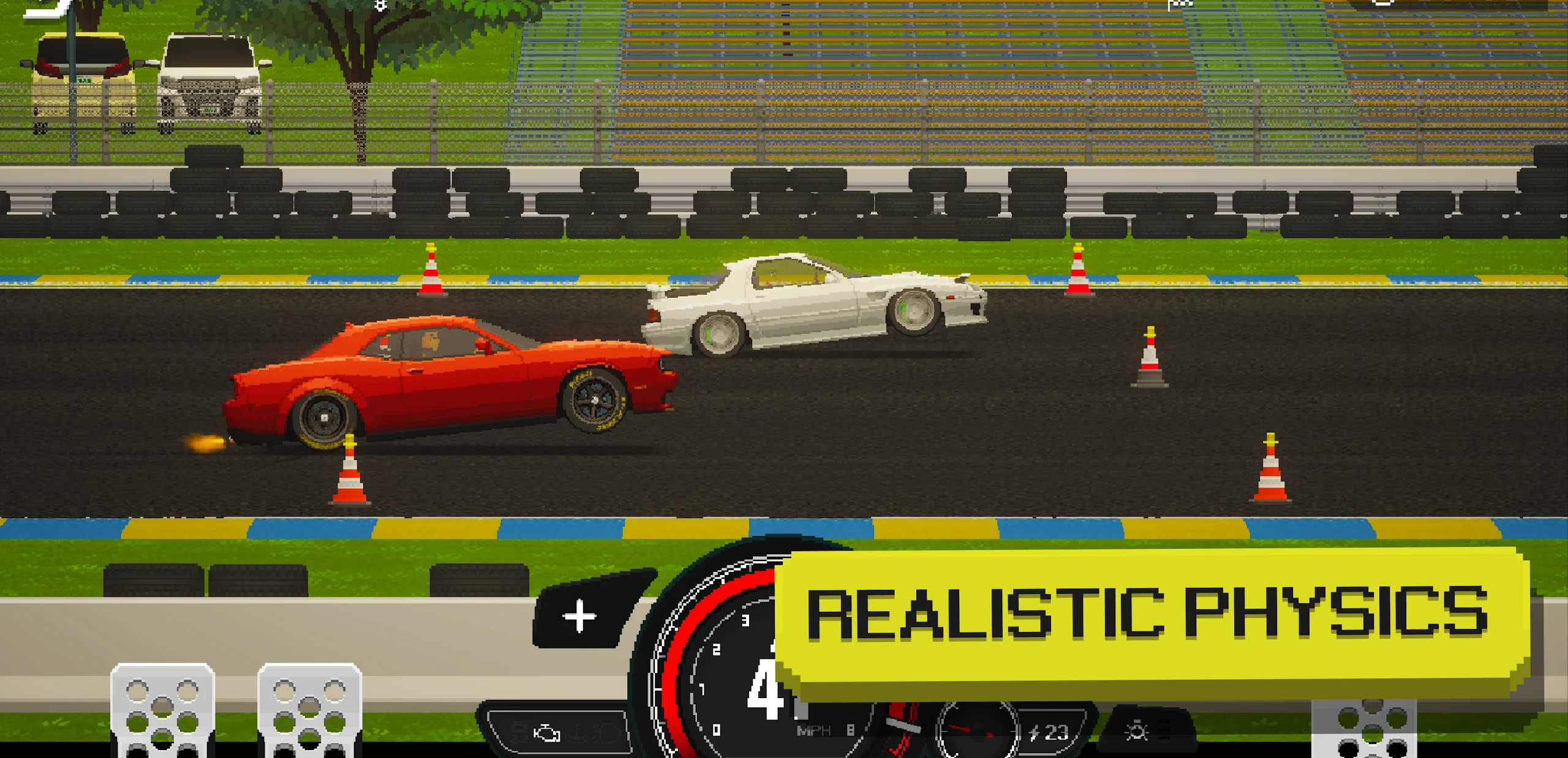APEX Racer - Pixel Cars 截图 1