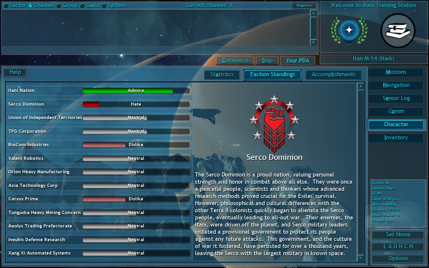 Vendetta Online (3D Space MMO) 截图 11