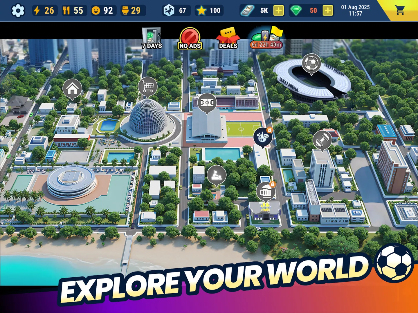 Soccer Life Simulator 截图 12