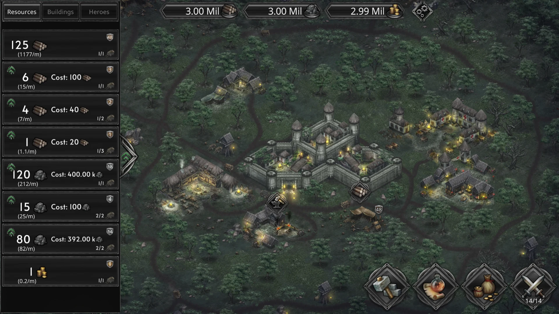 Champions of Avan - Idle RTS 截图 2