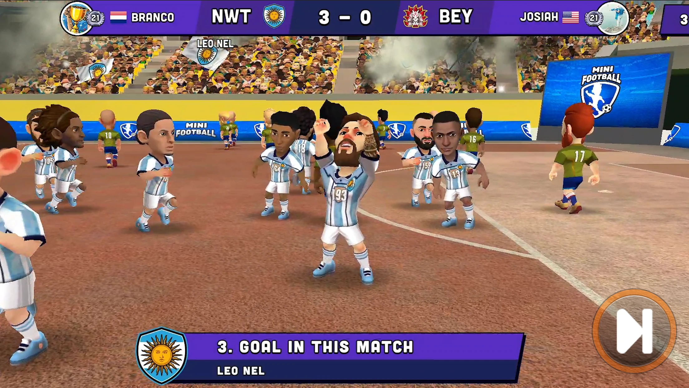Mini Football - Soccer Games 截图 6
