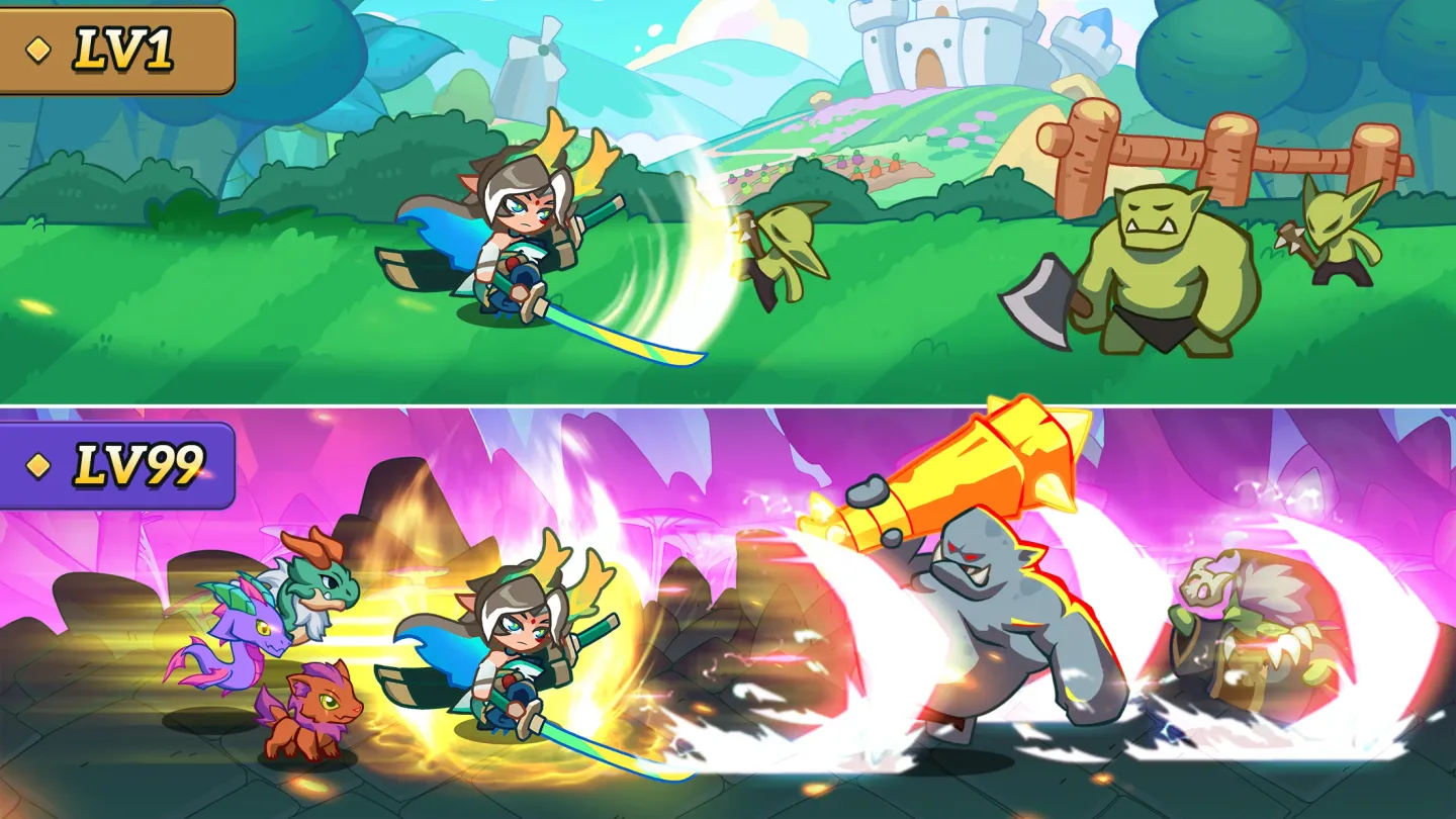 怪物杀手：闲置RPG游戏 截图 1