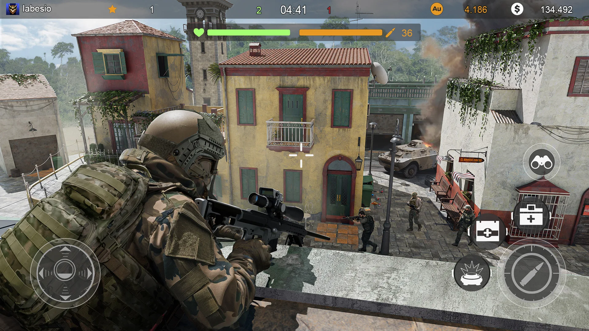 Code of War: Military Gun Game 截图 1