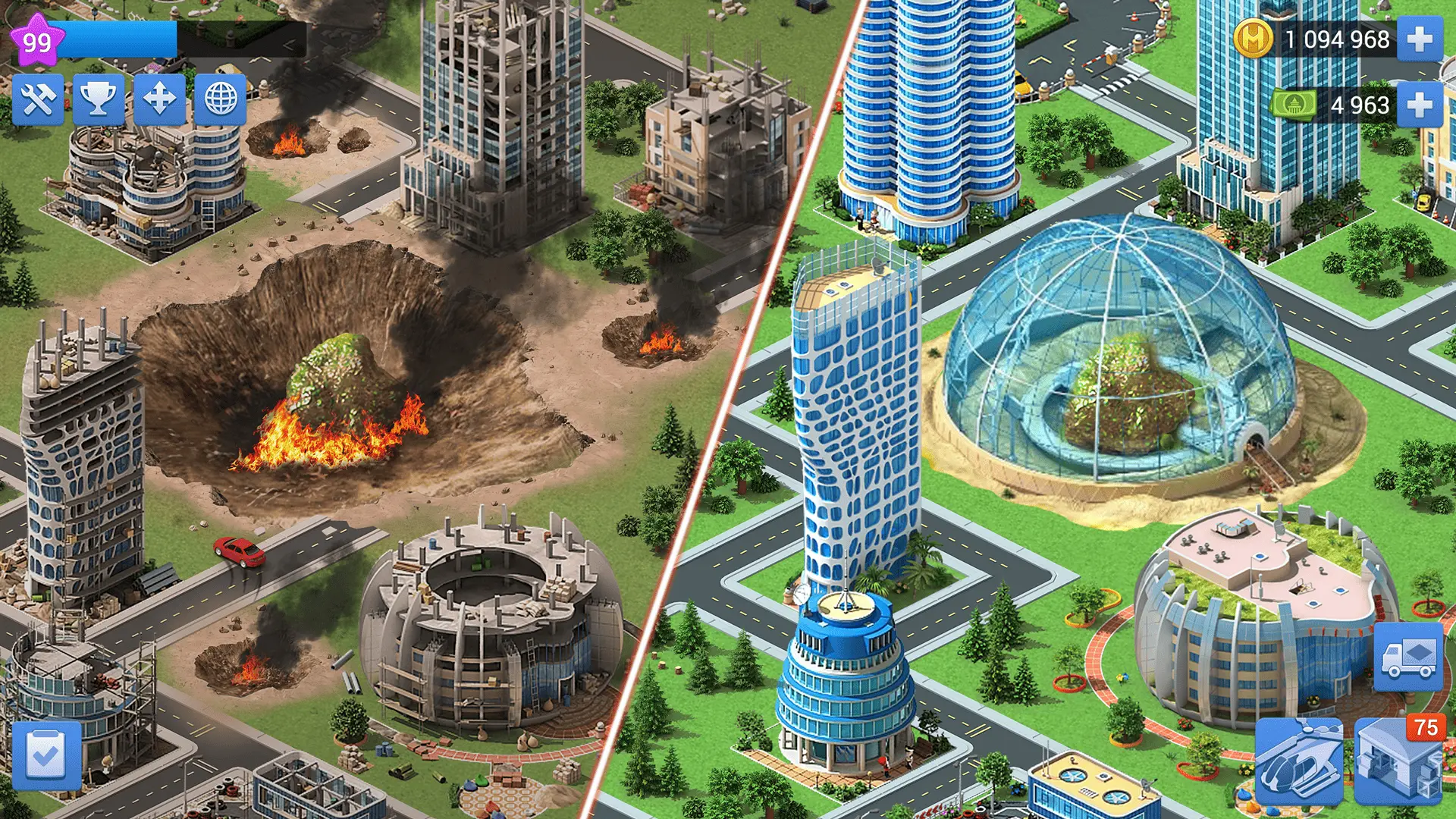 特大城市 (Megapolis): 模拟特大城市建设 截图 4