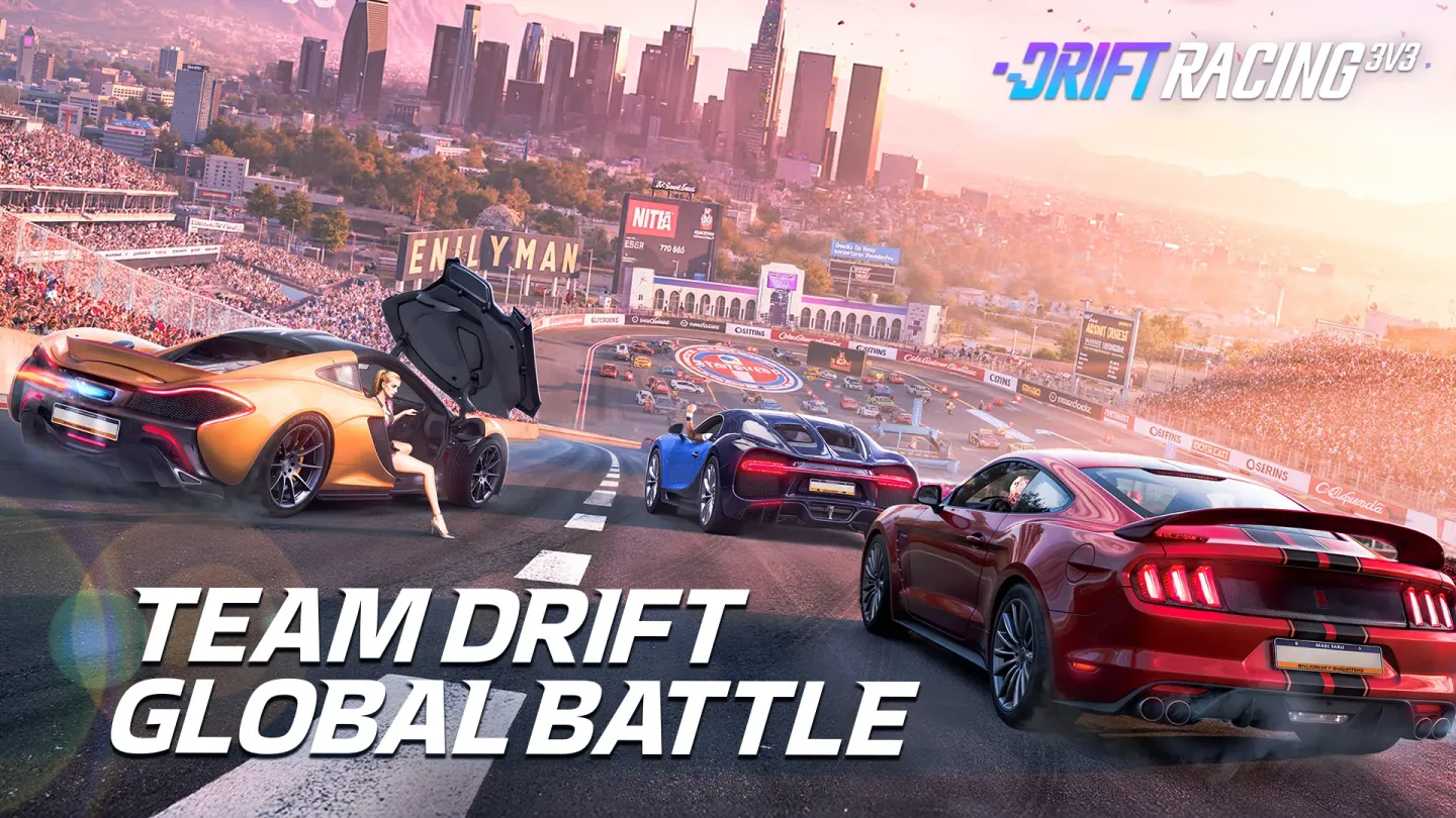 Drift Racing:3v3 截图 1