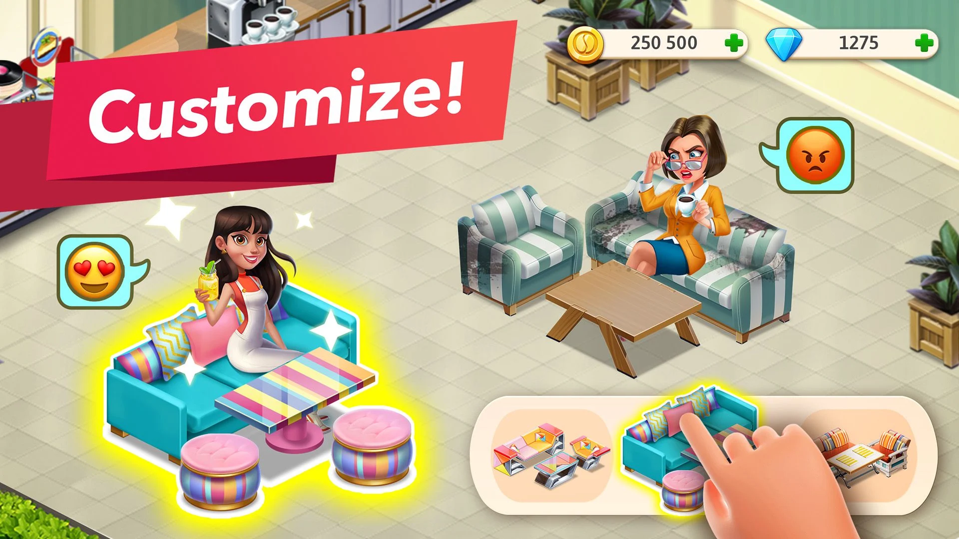 My Cafe — Restaurant Game 截图 6