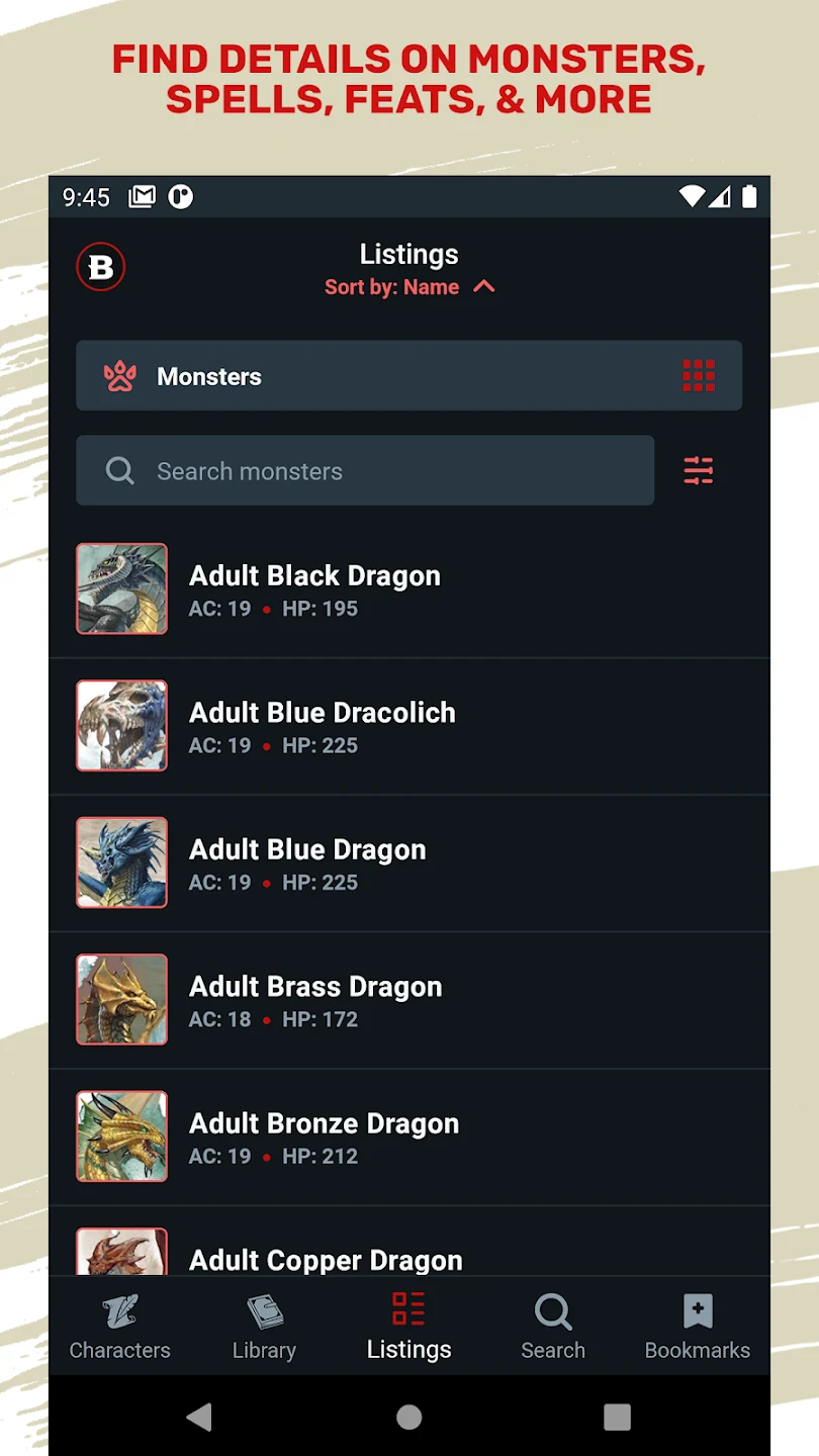 D&D Beyond 截图 7