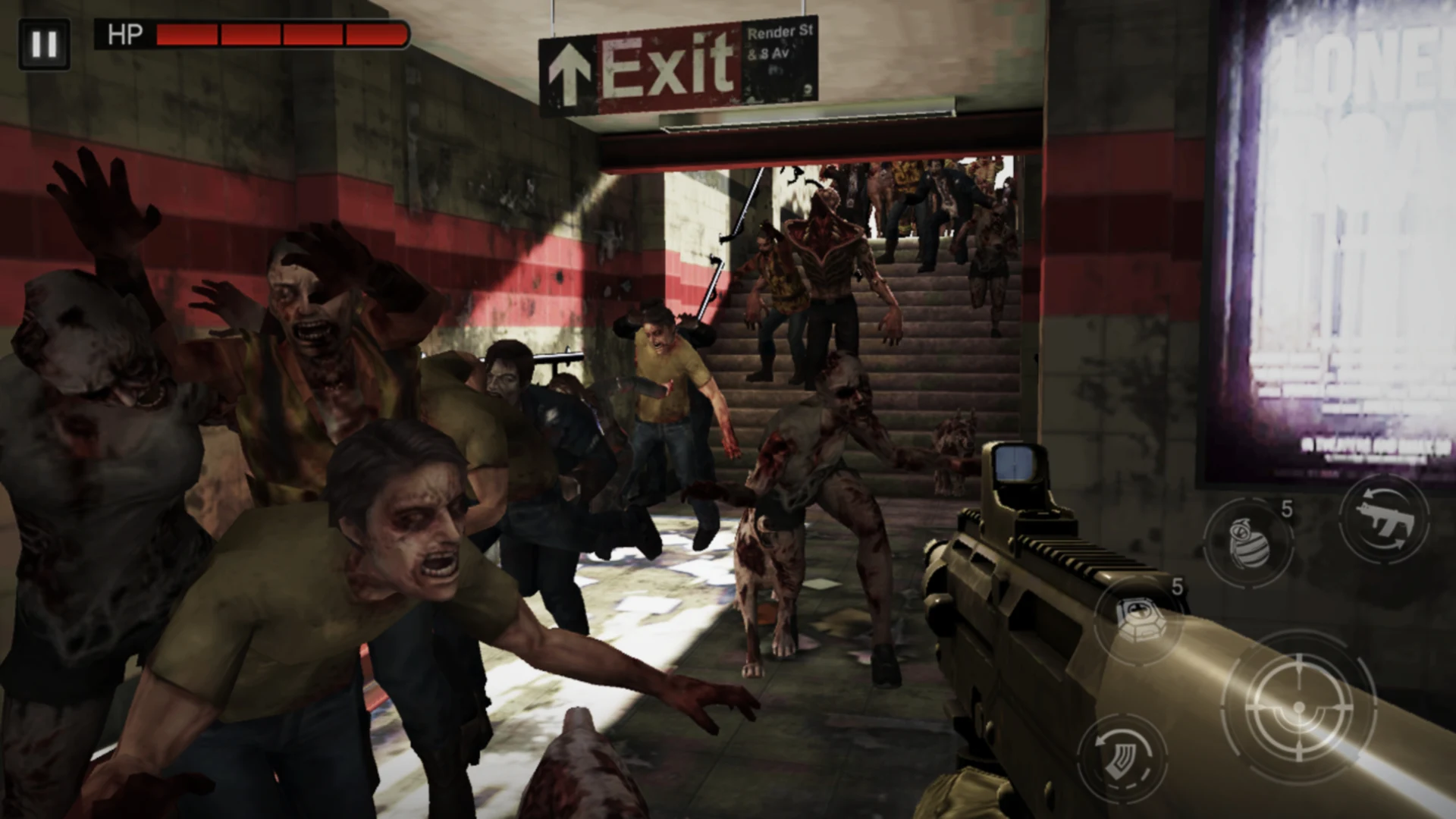 Zombie Hunter : D-Day 2 截图 12