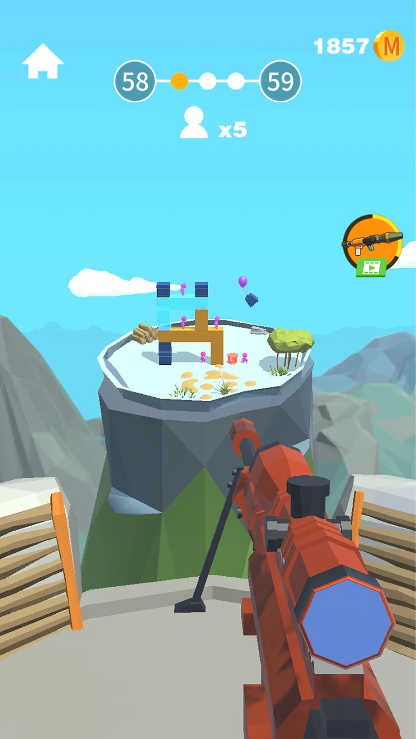 Pocket Sniper! 截图 2