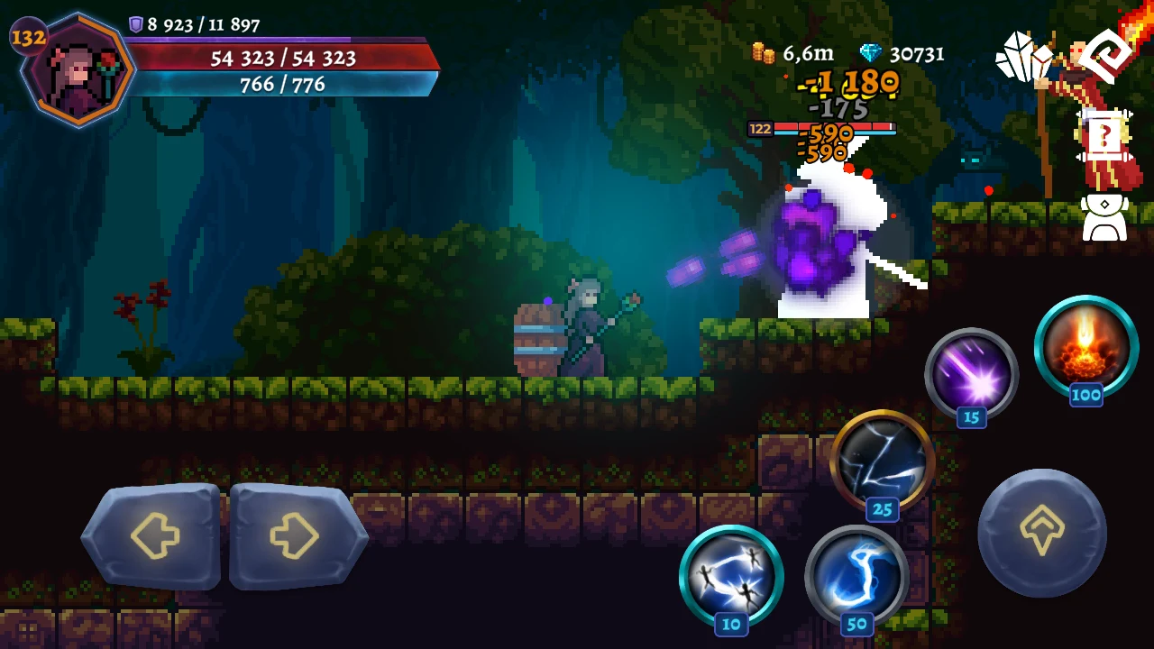 Darkrise - Pixel Action RPG 截图 6