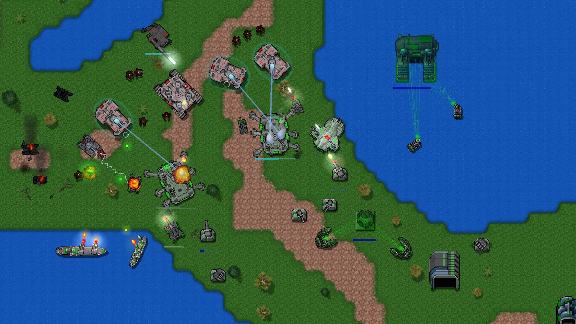 Rusted Warfare - Demo 截图 5