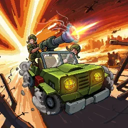 豺狼神兵 - 街机射击 (Jackal jeep) 图标