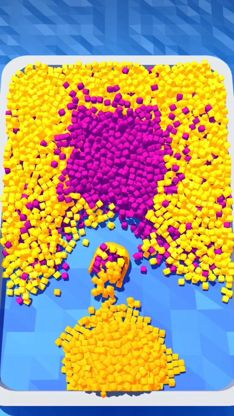 Collect Cubes - ASMR Puzzle 截图 2